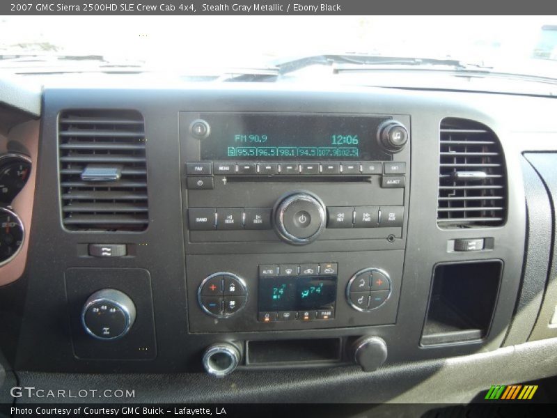 Stealth Gray Metallic / Ebony Black 2007 GMC Sierra 2500HD SLE Crew Cab 4x4