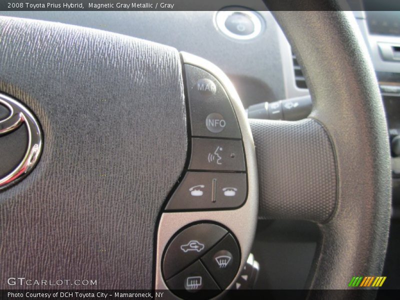 Magnetic Gray Metallic / Gray 2008 Toyota Prius Hybrid