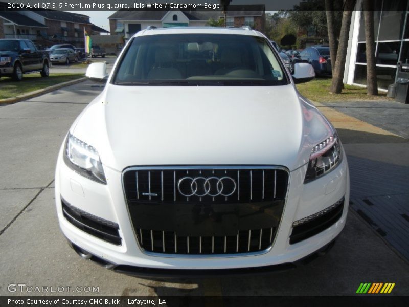 Ibis White / Cardamom Beige 2010 Audi Q7 3.6 Premium Plus quattro