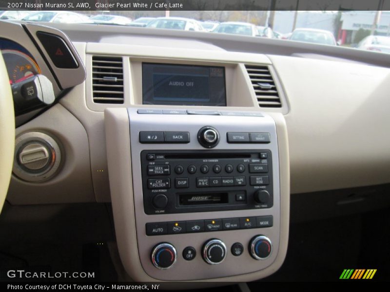 Glacier Pearl White / Cafe Latte 2007 Nissan Murano SL AWD