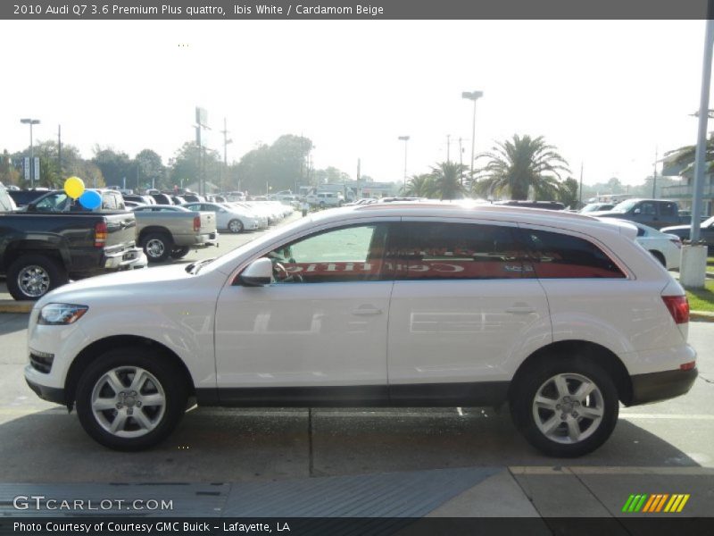 Ibis White / Cardamom Beige 2010 Audi Q7 3.6 Premium Plus quattro