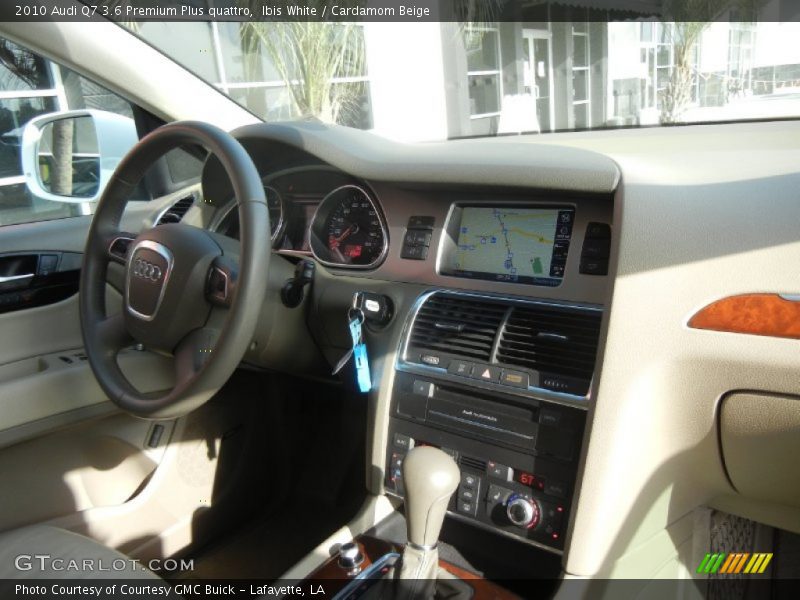 Ibis White / Cardamom Beige 2010 Audi Q7 3.6 Premium Plus quattro