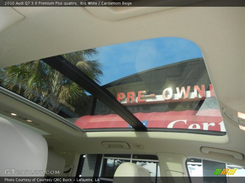 Ibis White / Cardamom Beige 2010 Audi Q7 3.6 Premium Plus quattro