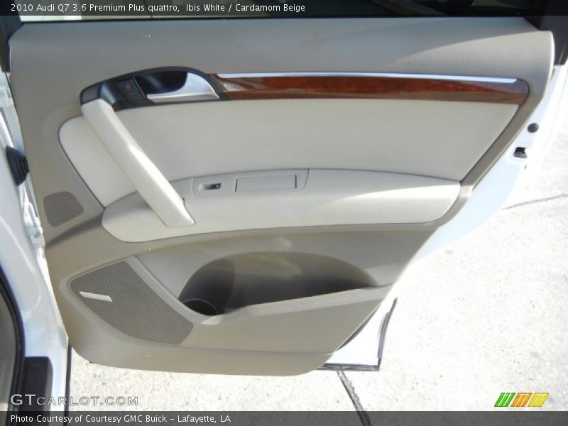 Ibis White / Cardamom Beige 2010 Audi Q7 3.6 Premium Plus quattro