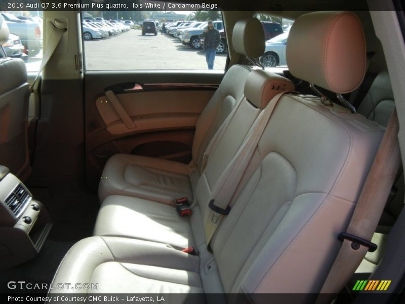 Ibis White / Cardamom Beige 2010 Audi Q7 3.6 Premium Plus quattro