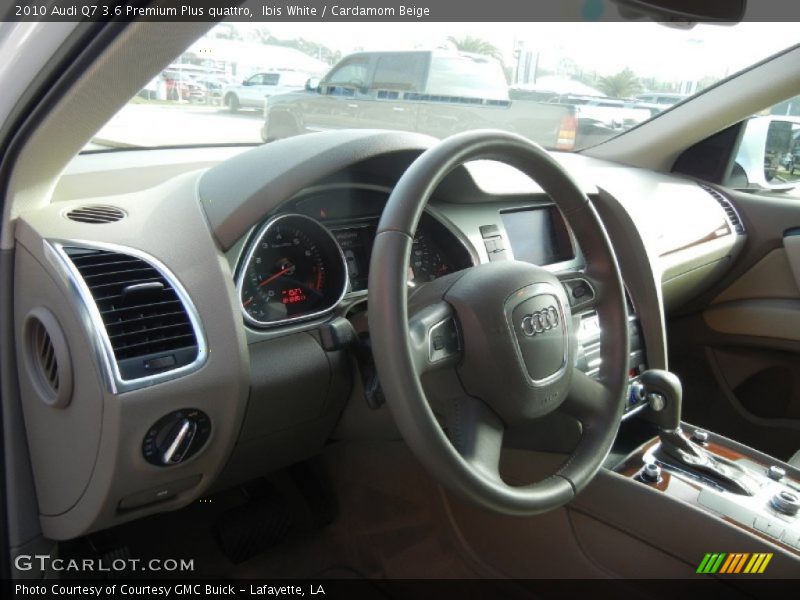 Ibis White / Cardamom Beige 2010 Audi Q7 3.6 Premium Plus quattro