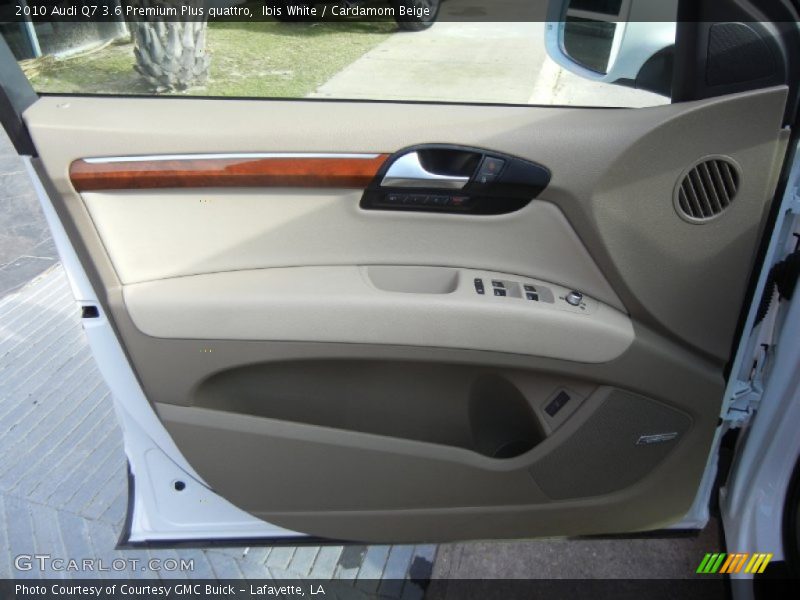 Ibis White / Cardamom Beige 2010 Audi Q7 3.6 Premium Plus quattro