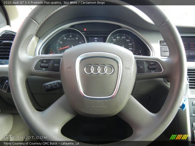 Ibis White / Cardamom Beige 2010 Audi Q7 3.6 Premium Plus quattro