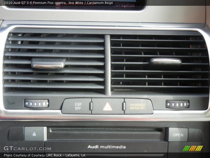 Ibis White / Cardamom Beige 2010 Audi Q7 3.6 Premium Plus quattro