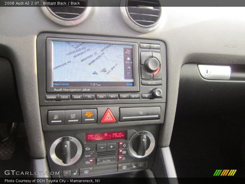 Navigation of 2008 A3 2.0T