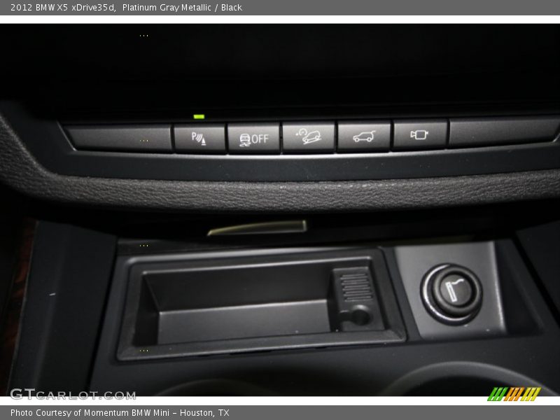 Platinum Gray Metallic / Black 2012 BMW X5 xDrive35d