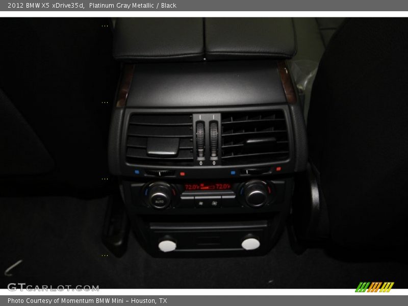 Platinum Gray Metallic / Black 2012 BMW X5 xDrive35d