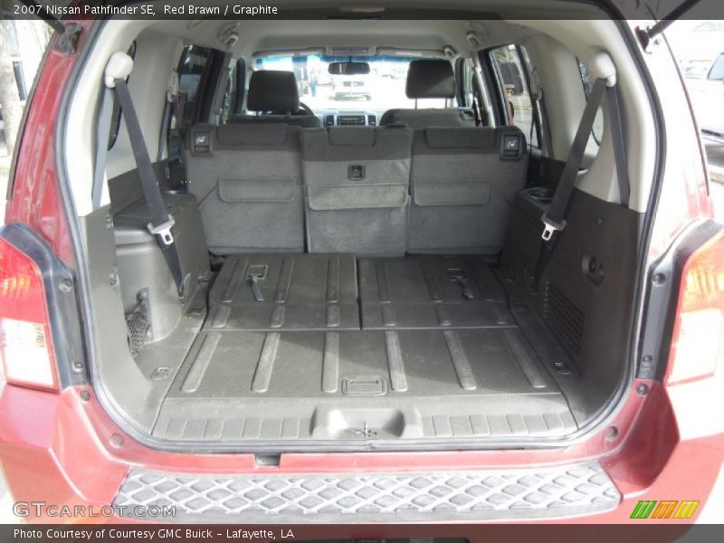 Red Brawn / Graphite 2007 Nissan Pathfinder SE