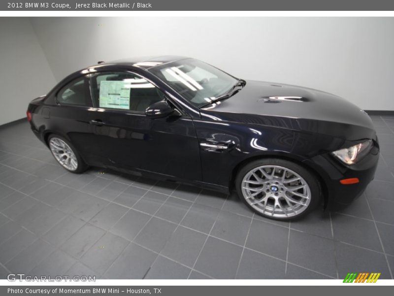 Jerez Black Metallic / Black 2012 BMW M3 Coupe