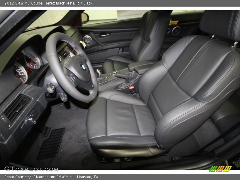 Jerez Black Metallic / Black 2012 BMW M3 Coupe