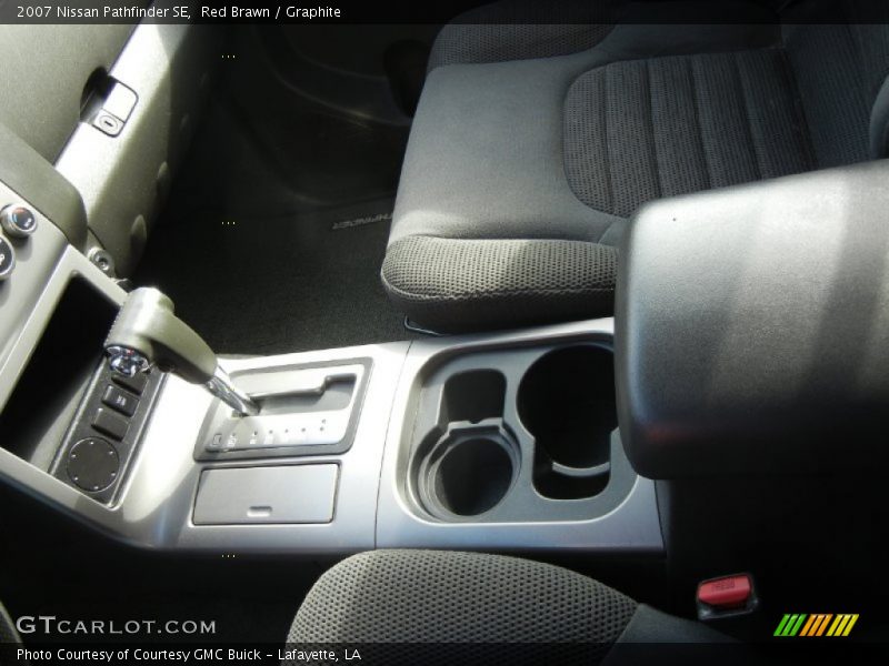 Red Brawn / Graphite 2007 Nissan Pathfinder SE