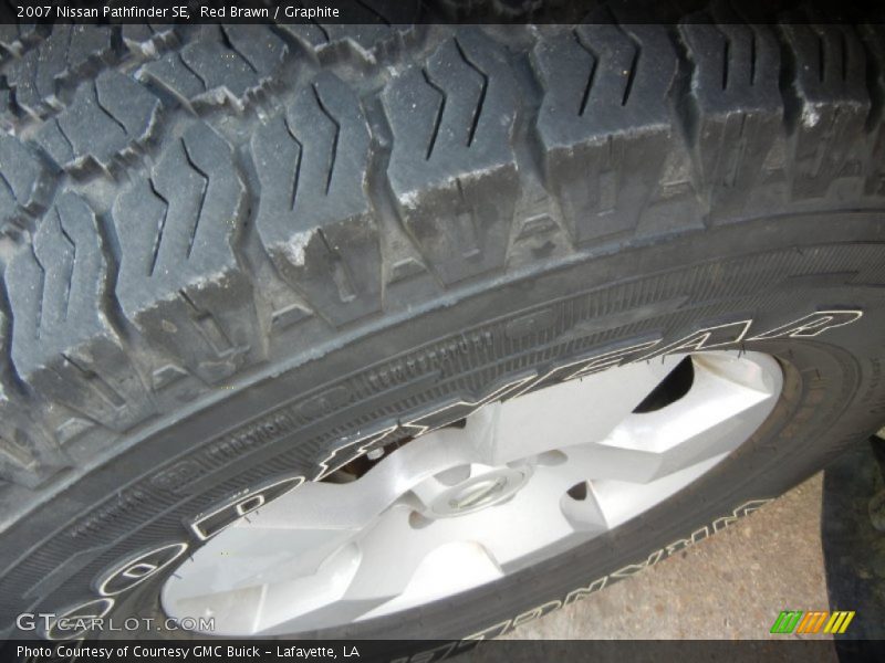 Red Brawn / Graphite 2007 Nissan Pathfinder SE