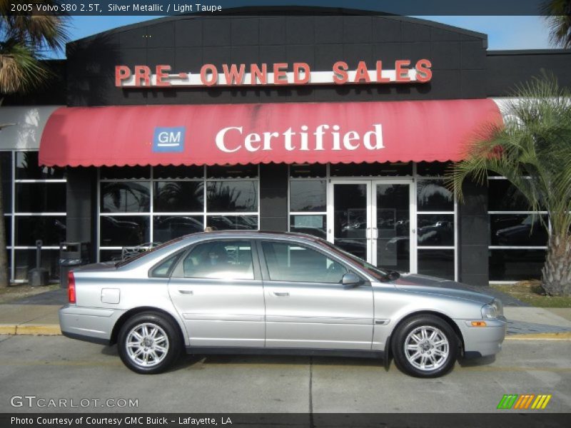 Silver Metallic / Light Taupe 2005 Volvo S80 2.5T