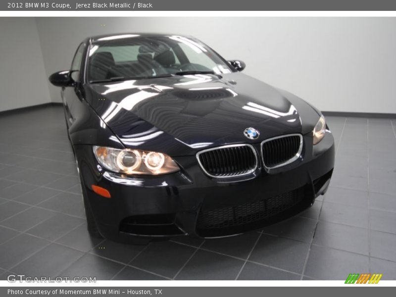 Jerez Black Metallic / Black 2012 BMW M3 Coupe