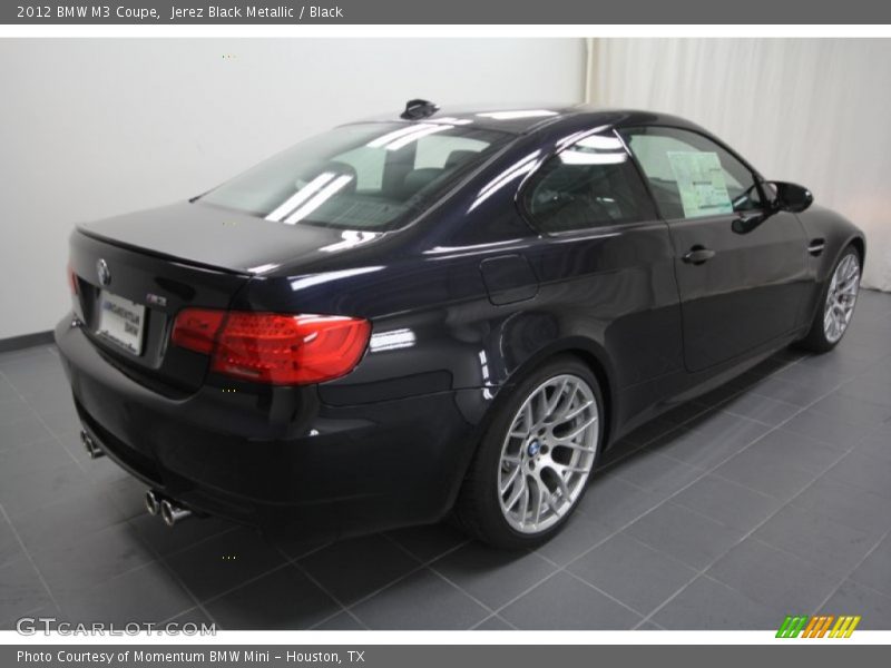 Jerez Black Metallic / Black 2012 BMW M3 Coupe