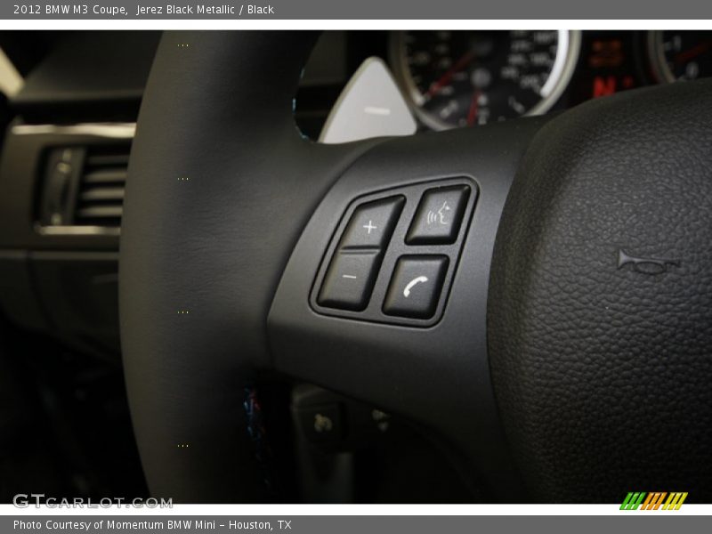 Jerez Black Metallic / Black 2012 BMW M3 Coupe