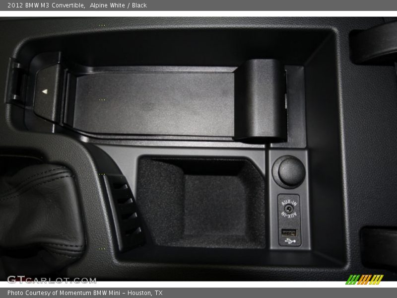 Alpine White / Black 2012 BMW M3 Convertible