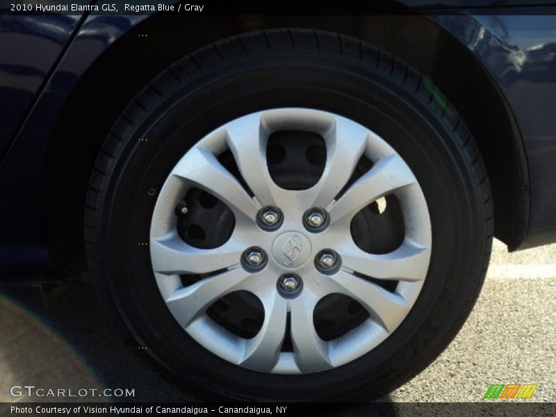 Regatta Blue / Gray 2010 Hyundai Elantra GLS