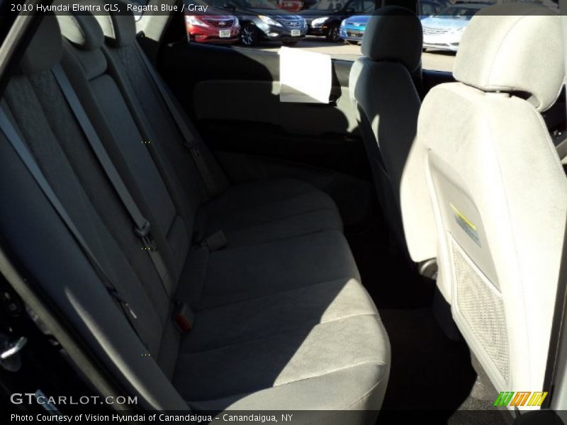 Regatta Blue / Gray 2010 Hyundai Elantra GLS