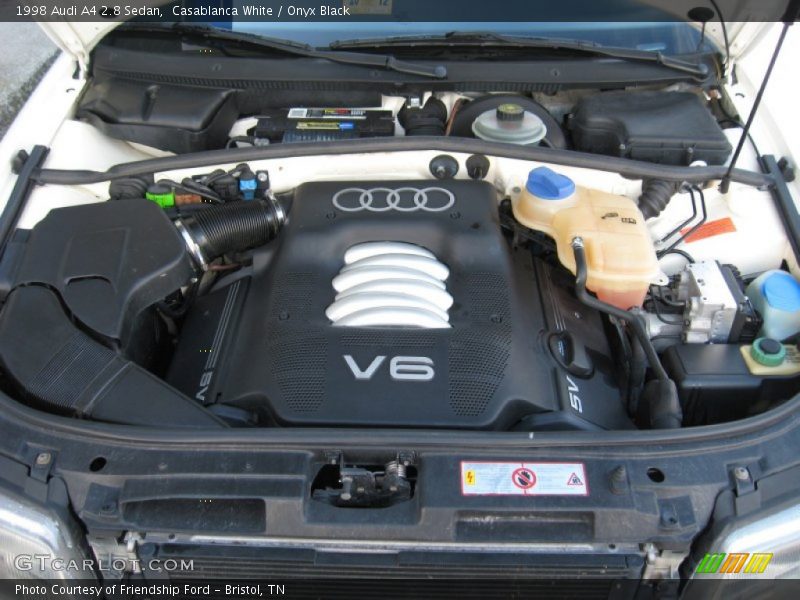  1998 A4 2.8 Sedan Engine - 2.8 Liter DOHC 30-Valve V6