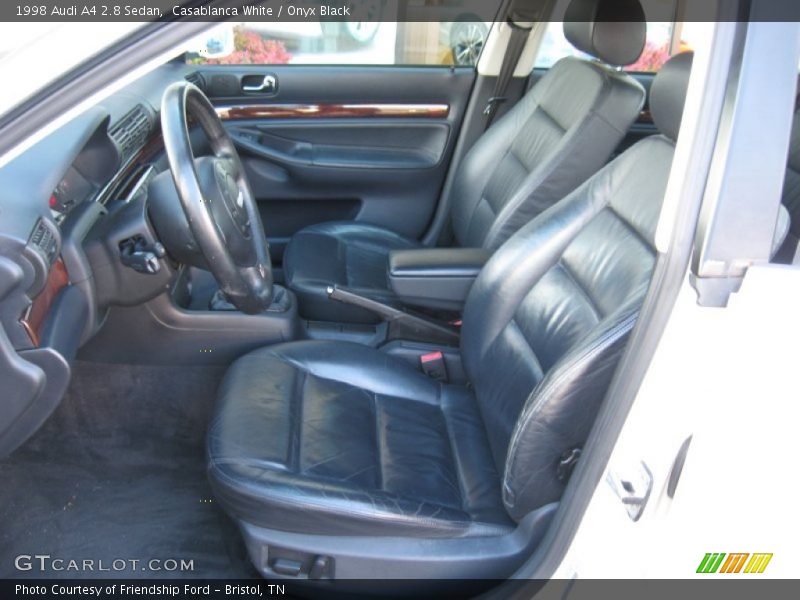  1998 A4 2.8 Sedan Onyx Black Interior