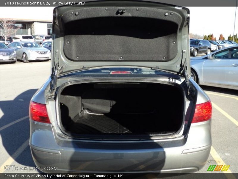Willow Gray / Gray 2010 Hyundai Sonata GLS