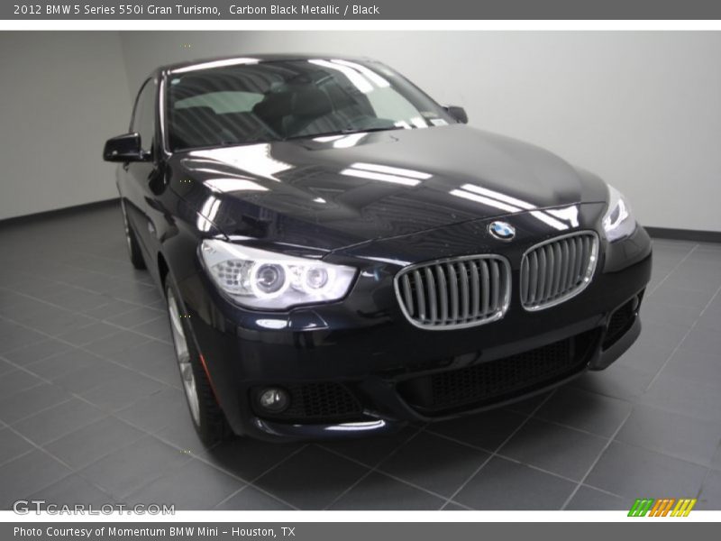 Carbon Black Metallic / Black 2012 BMW 5 Series 550i Gran Turismo