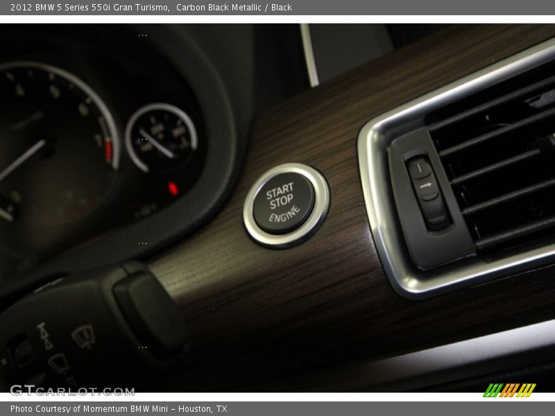 Carbon Black Metallic / Black 2012 BMW 5 Series 550i Gran Turismo