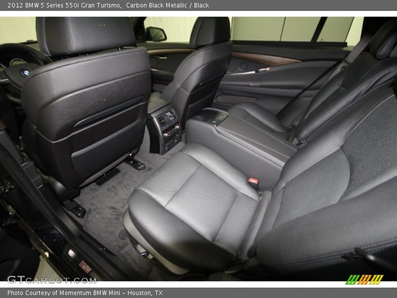 Carbon Black Metallic / Black 2012 BMW 5 Series 550i Gran Turismo