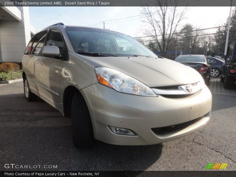 Desert Sand Mica / Taupe 2006 Toyota Sienna Limited AWD