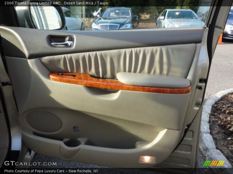 Desert Sand Mica / Taupe 2006 Toyota Sienna Limited AWD