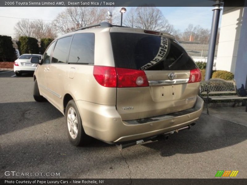 Desert Sand Mica / Taupe 2006 Toyota Sienna Limited AWD