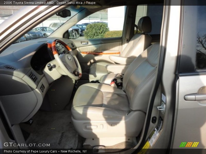 Desert Sand Mica / Taupe 2006 Toyota Sienna Limited AWD