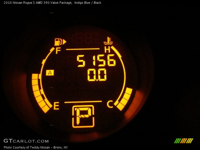 Indigo Blue / Black 2010 Nissan Rogue S AWD 360 Value Package