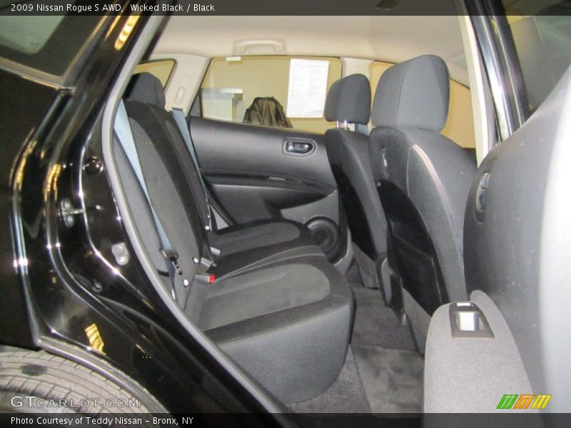 Wicked Black / Black 2009 Nissan Rogue S AWD