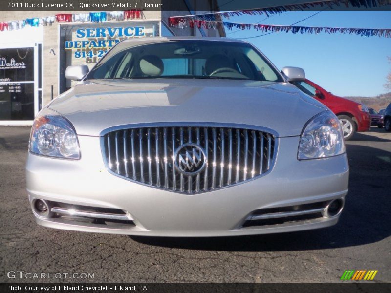 Quicksilver Metallic / Titanium 2011 Buick Lucerne CX