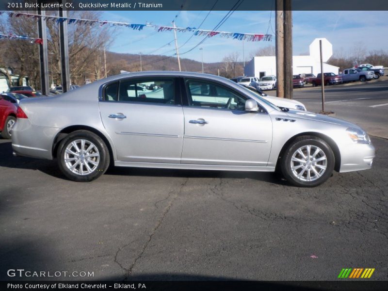 Quicksilver Metallic / Titanium 2011 Buick Lucerne CX