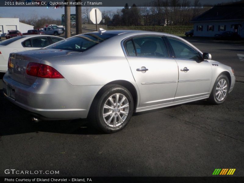Quicksilver Metallic / Titanium 2011 Buick Lucerne CX