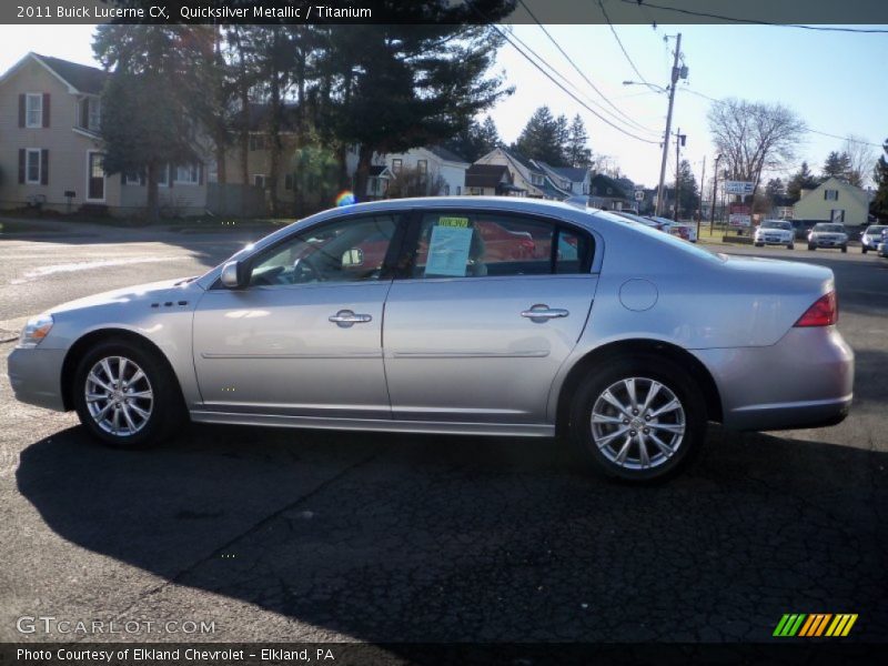 Quicksilver Metallic / Titanium 2011 Buick Lucerne CX