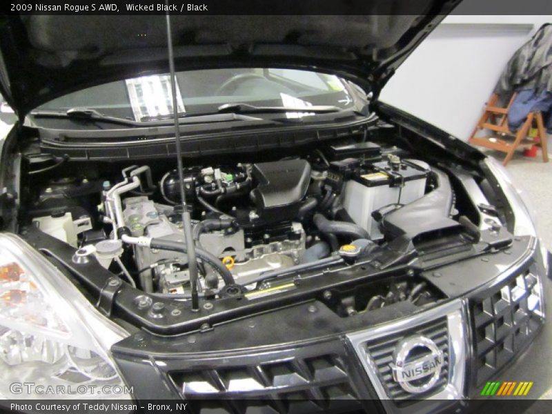 Wicked Black / Black 2009 Nissan Rogue S AWD