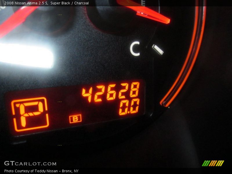 Super Black / Charcoal 2008 Nissan Altima 2.5 S