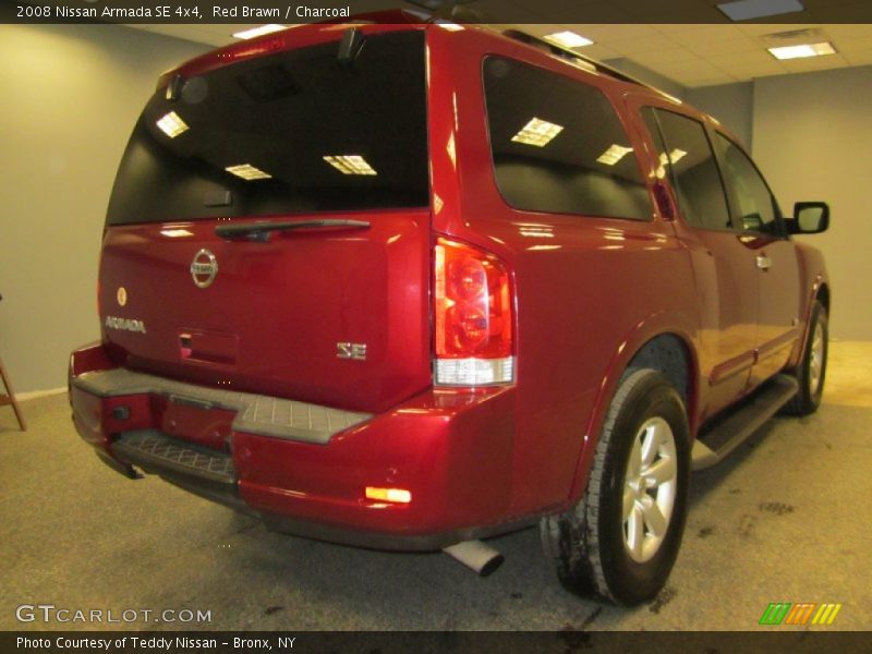 Red Brawn / Charcoal 2008 Nissan Armada SE 4x4