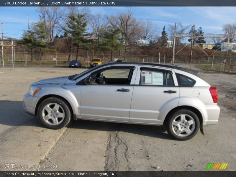 Bright Silver Metallic / Dark Slate Gray 2008 Dodge Caliber SXT