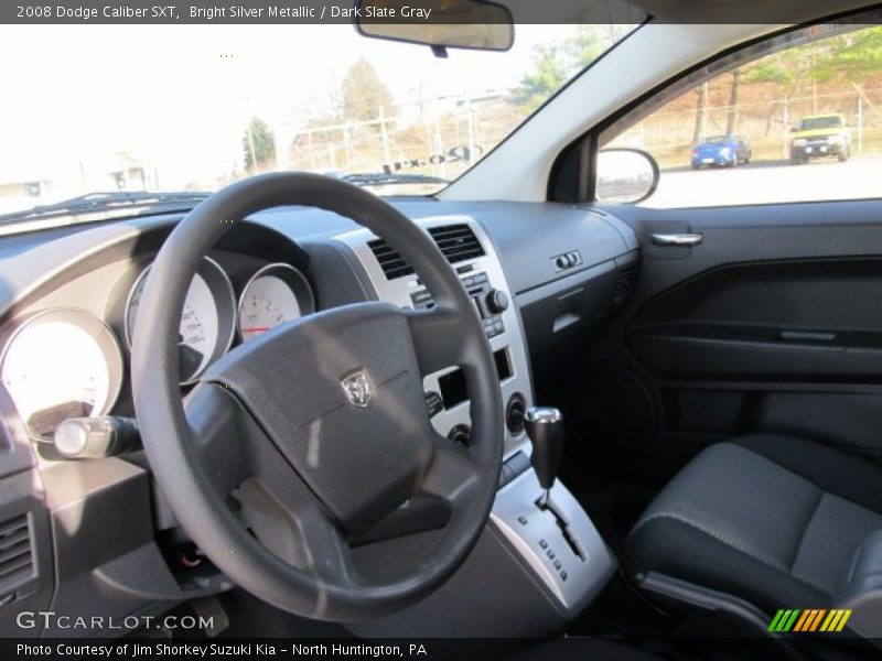 Bright Silver Metallic / Dark Slate Gray 2008 Dodge Caliber SXT
