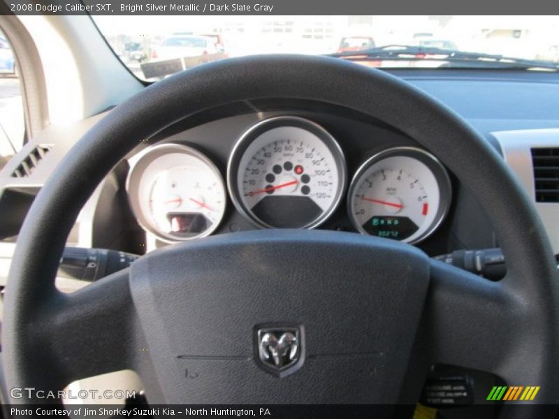 Bright Silver Metallic / Dark Slate Gray 2008 Dodge Caliber SXT